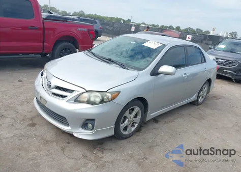 2013 Toyota Corolla S из США, поврежденный, VIN 5YFBU4EE2DP201659